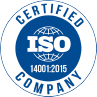 ISO 14001:2015 Certified Company